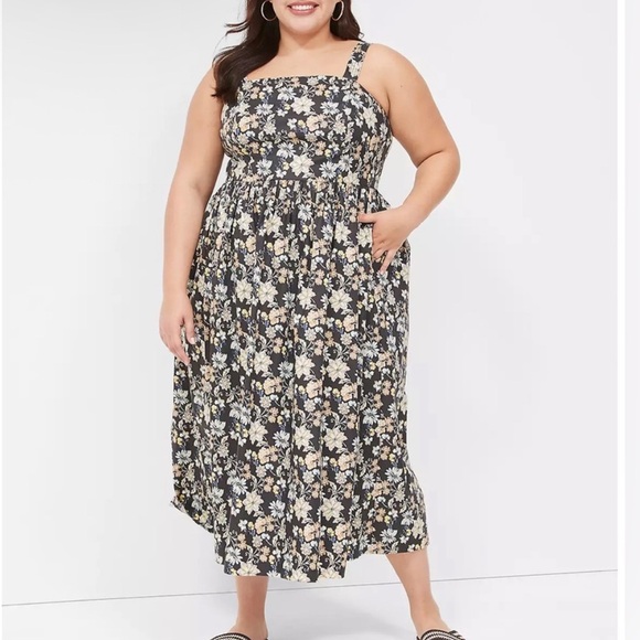 Lane Bryant Dresses & Skirts - NWT LANE BRYANT Floral Sleeveless Dress
